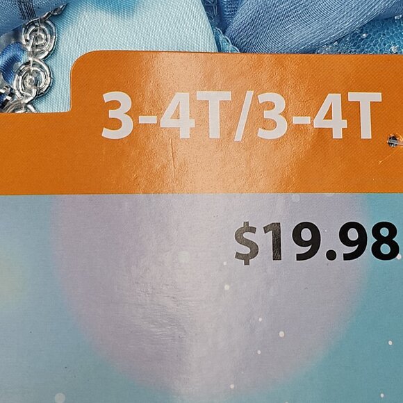 Charming Princess Toddler Costume , 3T, NWT - Picture 11 of 13